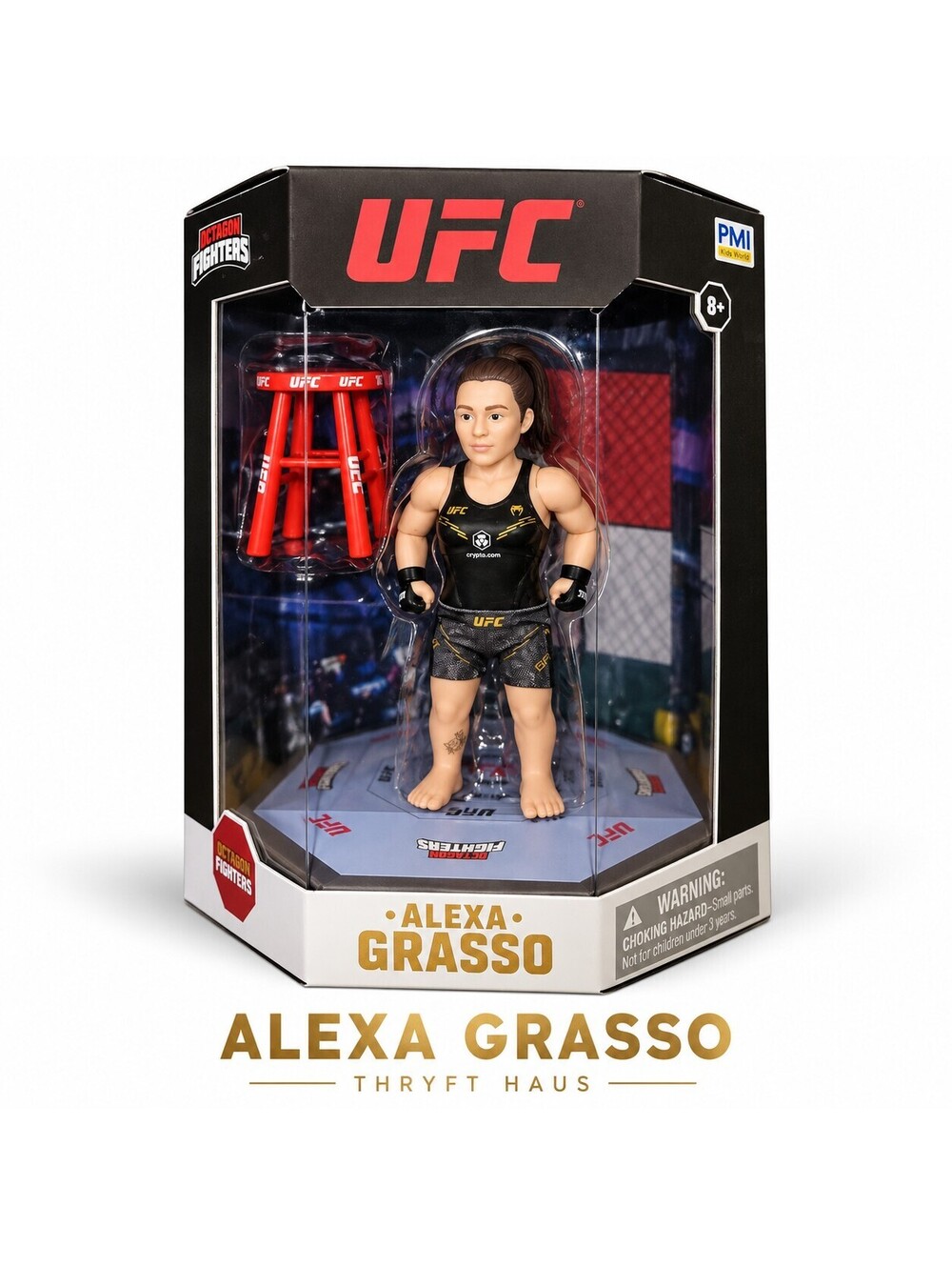 UFC Octagon Fighters Alexa Grasso Action Figure